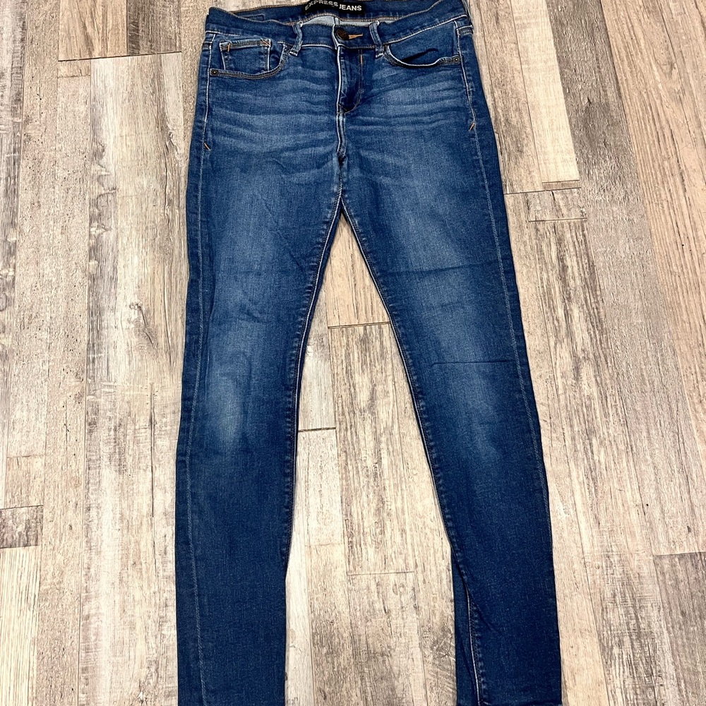 Express Women's Blue Jeans
